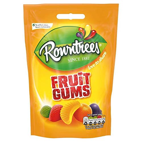 Rowntree's Fruit Gums Sharing Bag 150g
