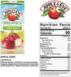 Apple & Eve Organics, Apple Juice, 6.75 Fluid-oz, 8 Count