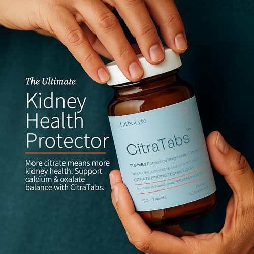 Ultimate Kidney Health Protection Bundle: CitraTabs® + OxFree® for Optimal Oxalate & Calcium Balance - Science-Based Support Beyond Cleanse, Detox, or Stone Dissolver Supplements