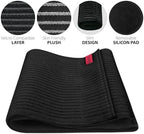 ORTONYX Premium Umbilical Hernia Belt for Men and Women / 10.25" Abdominal Binder With Hernia Support Pad - Navel Ventral Epigastric Incisional and Belly Button Hernias - Black OX5241-10-S/M