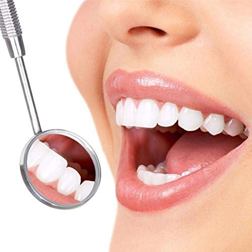 Long Stainless Steel Dental Mirror Instruments Mouth for Checking Eyelash Extension Oral Hygiene Tool