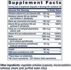 Life Extension BioActive Complete B-Complex, Heart, Brain and Nerve Support, Healthy Energy, Metabolism, Complete B Complex, 60 Vegetarian Capsules