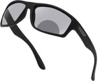 Sports Transition Readers Sunglasses Wrap Around Readers Photochromic Bifocal Reading Glasses For Men and Women