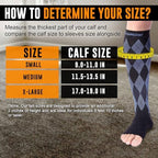 Doc Miller Open Toe Compression Socks for Men & Women, 20-30 mmHg Knee High Support, Toeless Design for Daily Leg Comfort, Breathable Nylon Spandex, 1 Pair