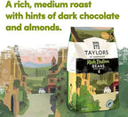Taylors of Harrogate Rich Italian Coffee Beans, 200 g (Pack of 6 - Total 1.2kg)