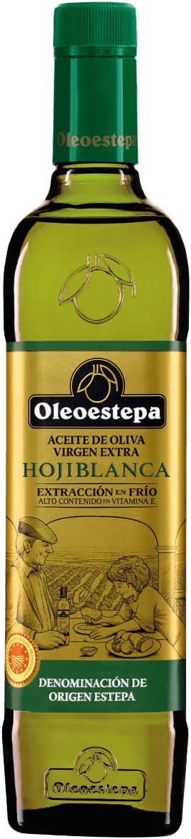Oleoestepa Hojiblanca Spanish Extra Virgin Olive Oil - 0.75 Liter / 25.4 Ounce