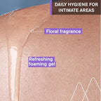 Uriage Gyn-Phy Itimate Wash Refreshing Gel Daily Hygiene For External Itimate Areas, Gently Cleanses & Respects Natural Balance, Foaming Gel, Floral Fragance, Tested Under Gynecological Control