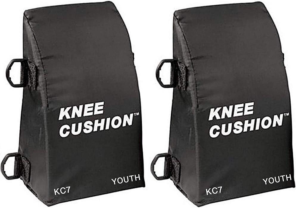 Martin Sports Baseball/Softball YOUTH Catcher's Knee Savers, < 5ft. 6in. (Black)
