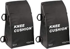 Martin Sports Baseball/Softball YOUTH Catcher's Knee Savers, < 5ft. 6in. (Black)