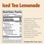 BUM Sugar-Free Energy Drink, Iced Tea Lemonade - No Artificial Colors, Natural Caffeine & Citicoline for Energy & Focus, Brain Boost & Workout Sports Beverage - 12 oz, Pack of 12