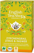 English Tea Shop Lemongrass Ginger & Citrus Fruits Organic ,20 Sachet Tea Bags