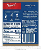 Torani Syrup, Irish Cream, 25.4 Ounces (Pack of 4)