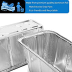40 Pack Blackstone Grease Cup Liners, Grease Catcher Liner, Aluminum Foil Drip Pan for 28 and 36 inch Blackstone Griddle