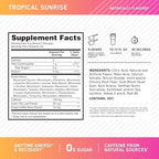 Optimum Nutrition Amino Energy - Pre Workout with Green Tea, BCAA, Amino Acids, Keto Friendly, Green Coffee Extract, Energy Powder - Tropical Sunrise, 20.6 Ounce, 65 Servings (Packaging May Vary)