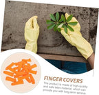 100pcs Wear-Resistant Protectors Fingertip Covers for Guitar Nail Protection
