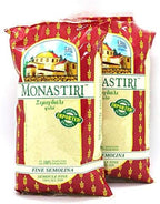 Monastiri Fine Semolina, Imported from Greece, 2-pack (2 x 500 grams)
