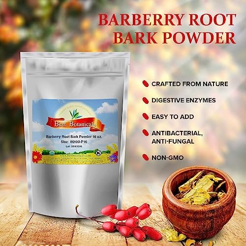 Best Botanicals Barberry Root Bark Powder 16 oz.