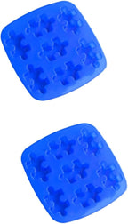 Zerodeko 2pcs Cake Baking Molds Silicone Cavity Moulds for Diy Desserts Easy Clean Random Color
