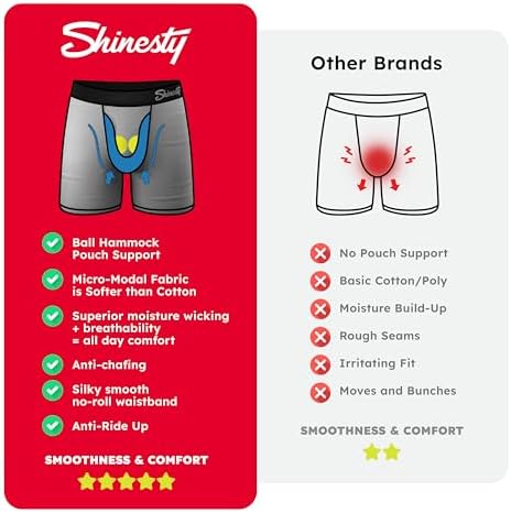 Shinesty Ball Hammock Boxer Brief - Pouch Underwear For Men - Flyless