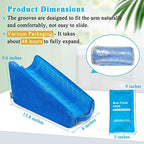 Arm Elevation Pillow Wedge for Elevating Arm After Surgery Pillow Arm Support Broken Wrist Pillow Elbow for Sleeping Elevated Arm Contoured Support Pillow for Broken Arm Rest with Gel Pack