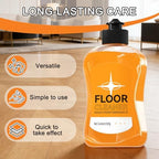 Acid-Free Enzyme Floor Cleaner, Concentrated All-Surface Formula for Hardwood/Tile/Laminate/Marble, Pet-Safe Streak-Free for Mopping & Spraying - 17.6 Fl Oz