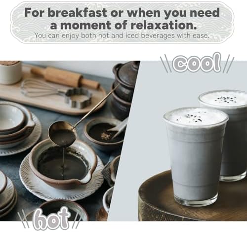 LIVEEN Black Sesame Porridge 400g | Made with Black Sesame | Ready-to-Eat Sesame Porridge | High in Protein, Calcium & Iron | Perfect for Breakfast or Snacks | Ideal for Busy Lifestyles