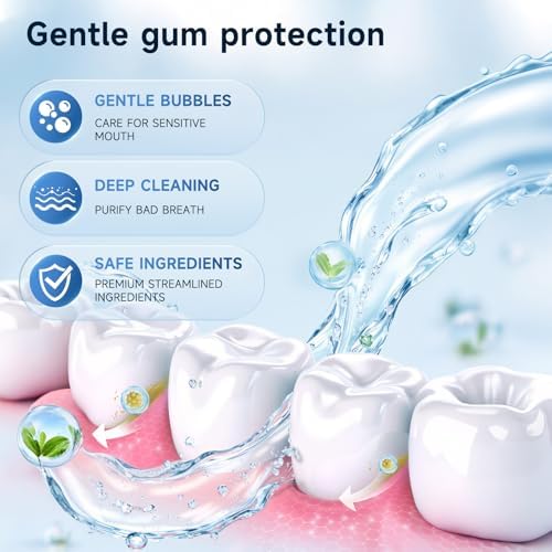 Set 2-Pack Hydroxyapatite Toothpaste for Teeth Remineralization, Enamel Repair, Sensitivity Relief & Whitening Fluoride-Free, Deep Cleaning Care, Fresh Breath