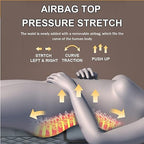 Heated Vibrating Massage Mattress Pad with 20 Massage Heads, Full Body Pain Relief Mat for Back, Lumbar & Legs, Portable & Foldable Design for Easy Storage