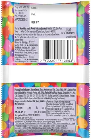 Cadbury Gems Chocolate Pouch, 17.4 g