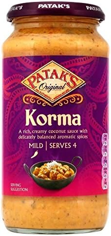 Patak's Mild Korma Sauce (450g) - Pack of 2