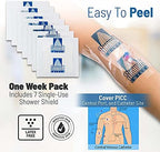 | 10x12 Inch PICC Line Shower Cover | Catheter Shower Cover