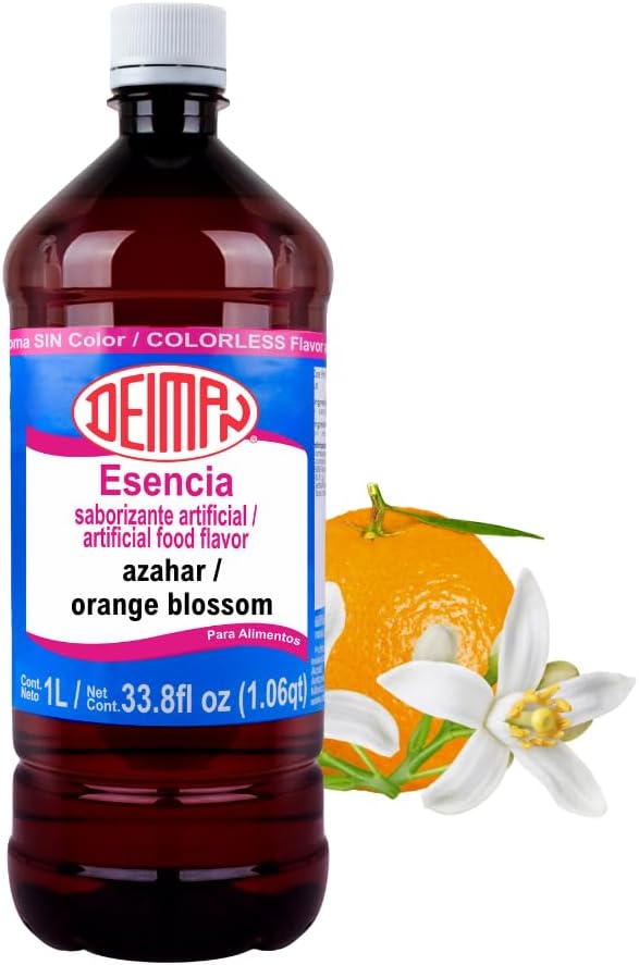 Deiman Artificial Food Flavoring Orange Blossom Essence(33.8 fl oz)