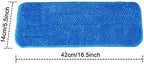 6 Pieces Microfiber Cleaning Pads Reveal Mop 16 to 18 inch Fit for Most Spray Mops and Reveal Mops Washable (16.5 x 5.5 inch)
