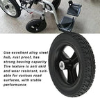 10in Electric Wheelchair Rear Wheel Anti Skid Polyurethane Tire Alloy Hub Wheelchair Wheel
