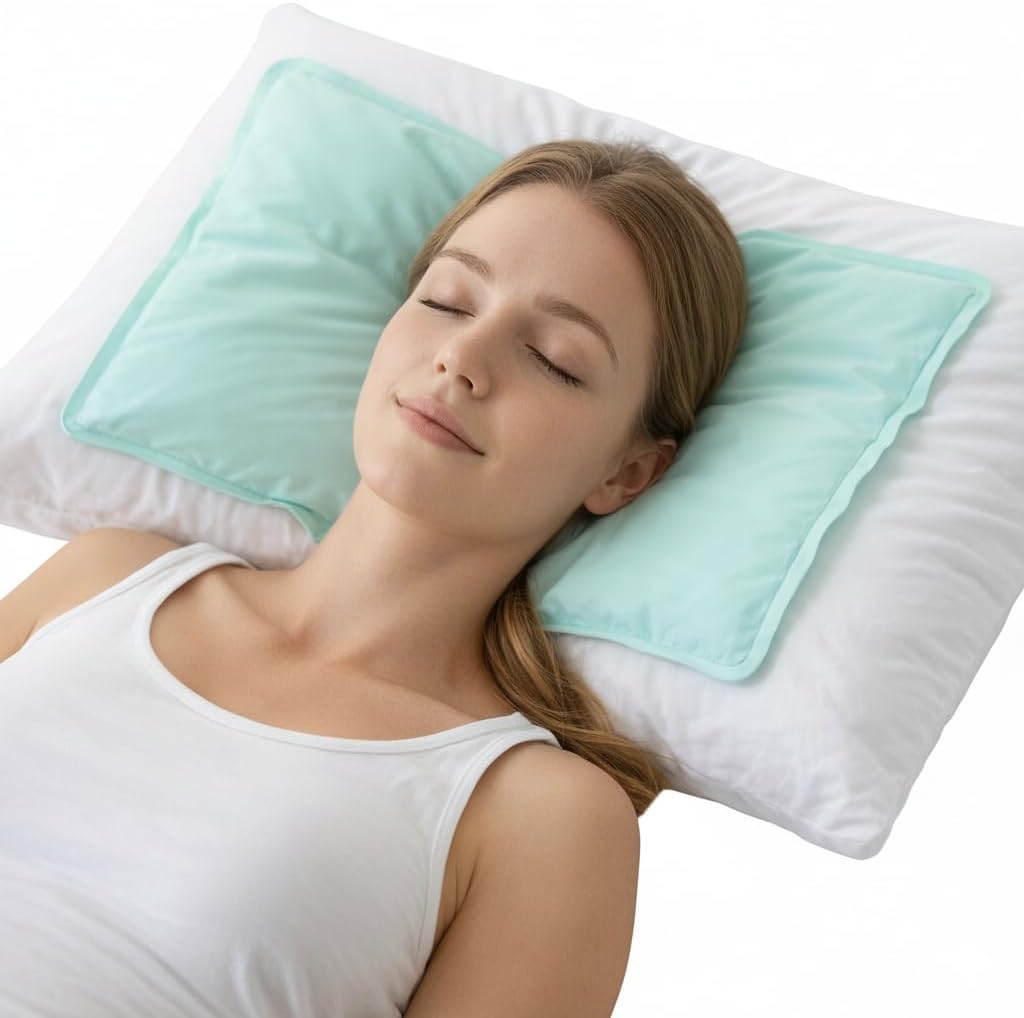 Cooling Gel Pad for Sleep - No Refrigeration Needed | Instant Relief for Hot Flashes, Night Sweats, Headaches & Muscle Pain | Dual-Sided Comfort Pillow Cooler for Adults, Kids & Pets