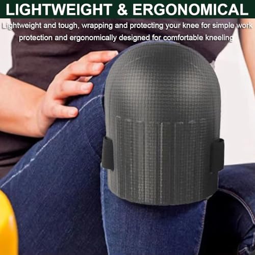 SUJAYU Gardening Knee Pads for Women, Soft Foam Knee Pads for Men Construction, Work Knee Pad for Men Women, Rodilleras Para Roofing Rodilleras Para Trabajo (Pink)