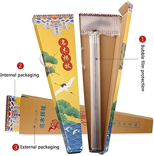 Solid Wooden Walking Wood CanesFoldable Cane, Crutch Wooden Stick, Solid Wooden, Chicken Wing Wood Old Man' S Non- Slip Walking Stick, Grandma Grandpa for Elderly, Seniors