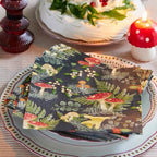 Talking Tables 20 x Fall Dinner Napkins for Christmas, Thanksgiving, Dinner Parties, Decoupage - Woodland Forest Mushroom & Toadstool Serviettes 13" x 13" Eco-Friendly Recyclable