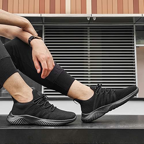 Feethit Mens Slip On Running Shoes Breathable Lightweight Comfortable Fashion Non Slip Sneakers for Men