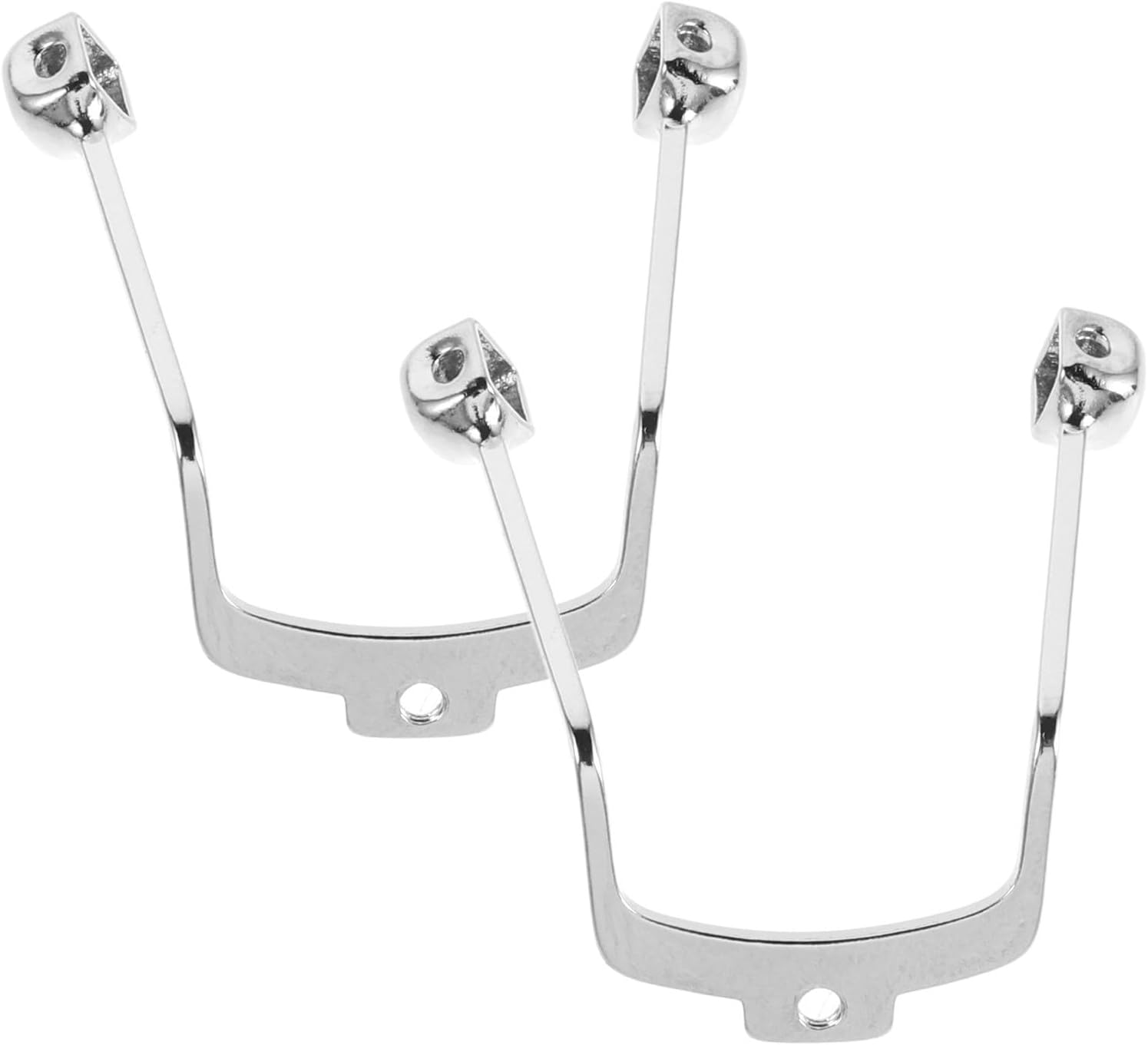Generic 2pcs Eyeglass Nose Bracket - Stainless Steel Spectacles Nose Pad Support Bracket - Metal Eyewear Bridge Holder Accessory for Adults Eyeglass Frames Replacement