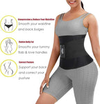 ChongErfei Waist Trainer Belt for Women Man - Waist Trimmer Ab Belt - Tummy Control Body Shaper