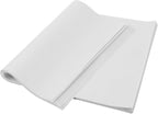 EcoDispose Non-Stick Precut Parchment Paper Baking Sheets Half Pan liner for Bake (12-3/16" x 16-3/8",White,100PCS)