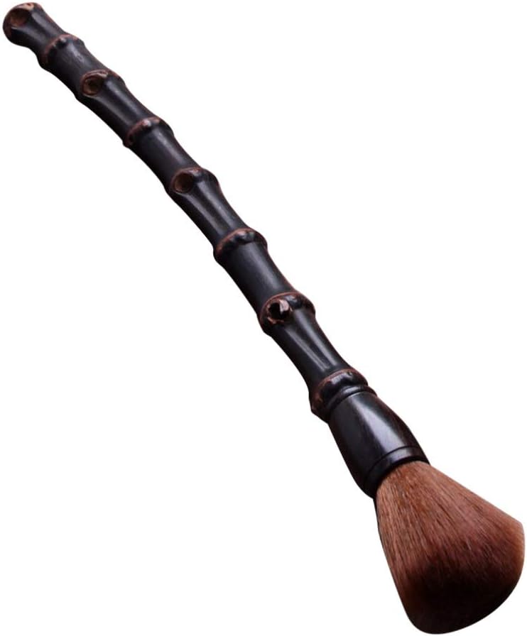 Bamboo Teapot Brush Chinese Kungfu Tea Brush Long Handle Cleaning Brush for Teapot Tea Ceremony Accessories