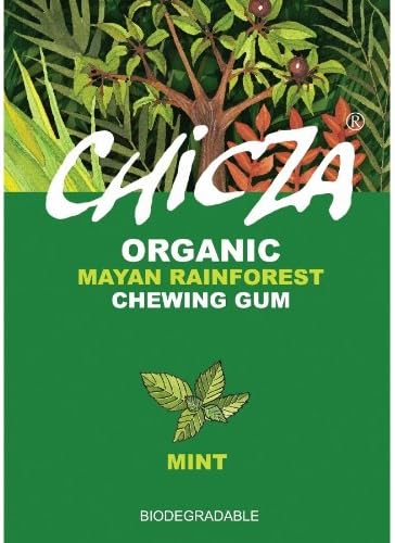 Natural Mayan Chewing Gum "Chicza" - Box Of 20 x 12 Mint Gums