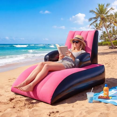 Novabright Inflatable BBL Chair Sofa with Hole, Brazilian Butt Lift Recovery Waterproof Pillow for Post-Surgery Recovery, Sleeping & Sitting, Comfortable Supportive