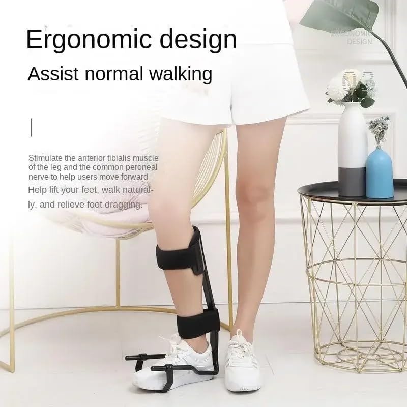 Portable Stroke Hemiplegia Rehabilitation Equipment Ankle Support Foot Supports to Correct Varus Tools(S..)