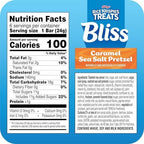 Rice Krispies Treats Bliss Crispy Marshmallow Squares, Snack Bars, Caramel Sea Salt Pretzel, 5oz Box (6 Bars)