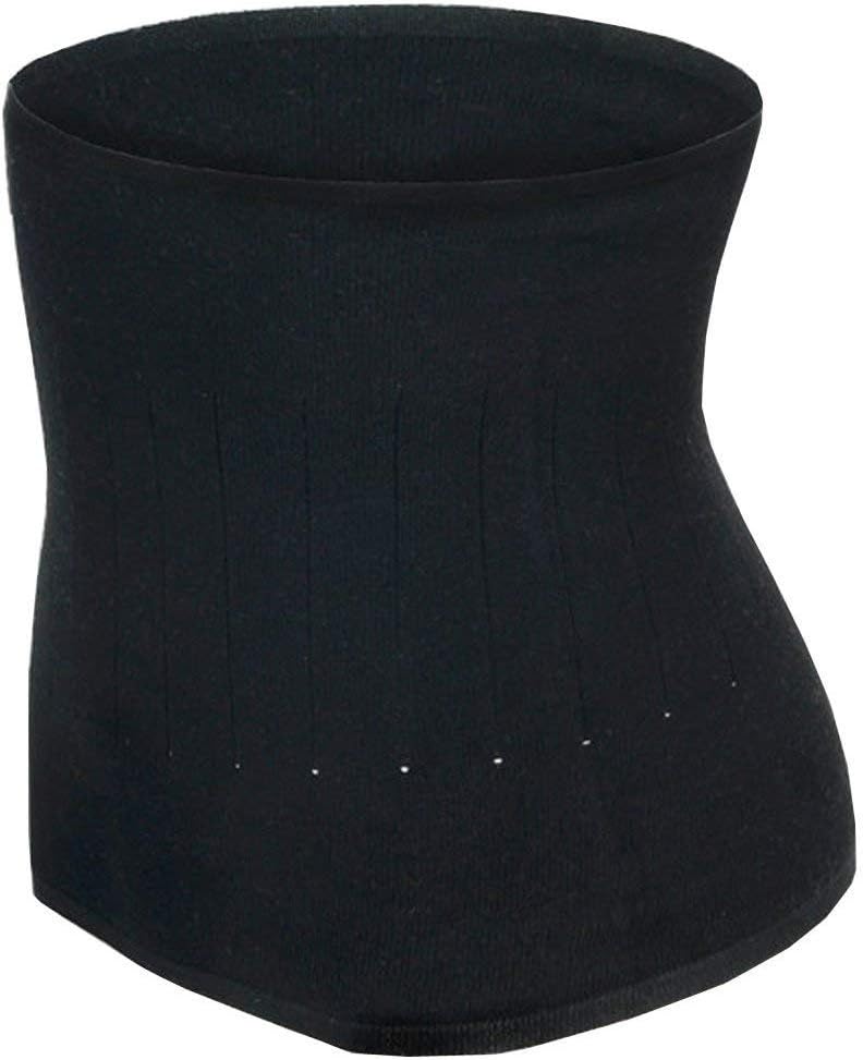 Warmer Kidney Back Brace for Women Men, Compression Abdominal Binder Lumbar Support Waist Protection Knitted Breathable Stomach Pain Relief Belly Band Wrap