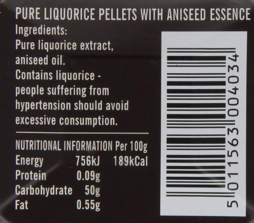 Simpkins Nipits Aniseed Liquorice Pellets Tins 14 g (Pack of 6)