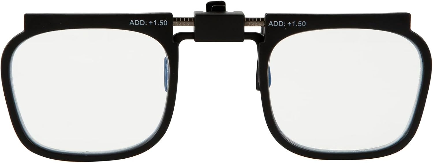 Reading Glasses Clip On Eyeglasses Adjustable PD Magnifiers Blue Light Blocking Lenses Readers for unisex